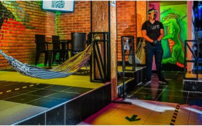 Gremio de los bares de Bucaramanga realizó simulacro de reapertura segura
