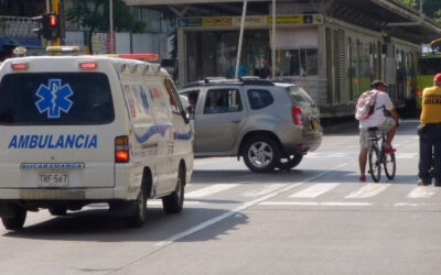 Más de 500 accidentes de tránsito han sido atendidos por el Sistema de Emergencias Médicas de Bucaramanga