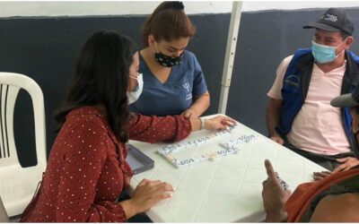 Con juegos de mesa, Alcaldía potencializa las destrezas de los habitantes de calle