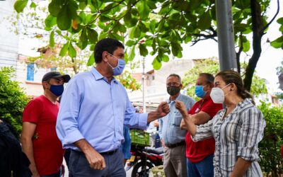 Alcalde escuchó las necesidades y estableció compromisos con el barrio La Victoria