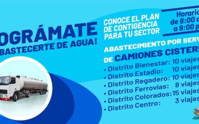 Conozca el plan de contingencia dispuesto para el abastecimiento de agua a los bumangueses afectados por la suspensión del servicio