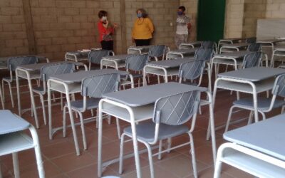 Institución Educativa Villas de San Ignacio quedó lista con toda la dotación para comenzar actividades escolares el próximo año