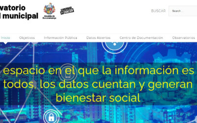Navegue en el Observatorio Digital Municipal y consulte datos estadísticos de despachos e institutos descentralizados