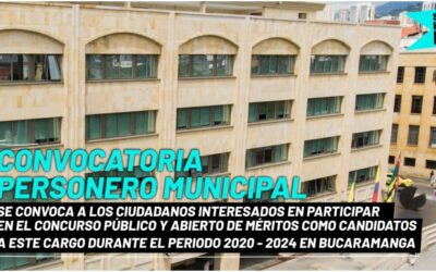 El próximo lunes 16 de noviembre se realizará la prueba de conocimiento académico del Concurso de Méritos para la elección de Personero Municipal