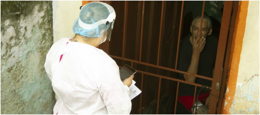 Bumangueses en vulnerabilidad que deban aislarse por sospecha de Covid-19, reciben ayudas alimentarias