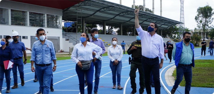 “Las obras son de los bumangueses y para los bumangueses”: Alcalde Juan Carlos Cárdenas