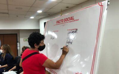 Comercio formal e informal firmó un ‘Pacto Social’ por el autocuidado, bienestar social y la reactivación económica