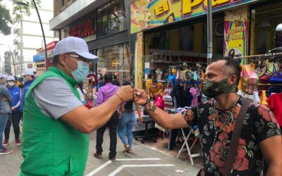 Alcaldía de Bucaramanga refuerza operativos de control en el Centro para verificar el cumplimiento del ‘Pacto Social’