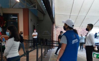Alcaldía acompaña y verifica el cumplimiento de las medidas de bioseguridad durante las misas de aguinaldos