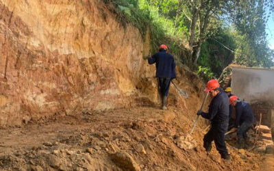 Muro de contención protegerá instalaciones de la Institución Educativa Rural Vijagual