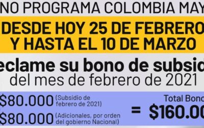 Personas mayores de Bucaramanga ya pueden reclamar el segundo pago del programa Colombia Mayor