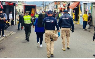 Atendiendo las quejas de la comunidad, adelantamos Comando Situacional en el barrio La Concordia