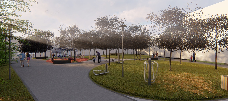 Alcaldía inició trabajos de recuperación y adecuación de parque recreativo en el barrio Provenza