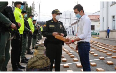 Inicio del ‘Plan 100 contra el Microtráfico’ deja en Bucaramanga 450 kilos de marihuana incautados