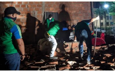 Se adelantó operativo interinstitucional para demoler construcción ilegal en predio público del Café Madrid
