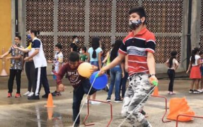 Más de 100 niños participaron del primer Festival de Juegos en el barrio La Inmaculada