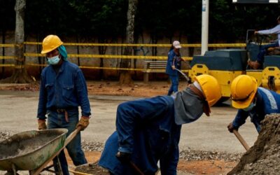 A finales de abril se entregará la repotenciación de la cancha múltiple del Parque La Ceiba