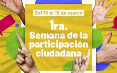 Del 15 al 19 de marzo, Bucaramanga celebra la primera semana de la Participación Ciudadana