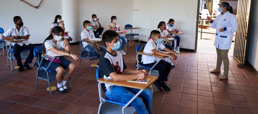 Ya hay 85 instituciones educativas en alternancia en Bucaramanga
