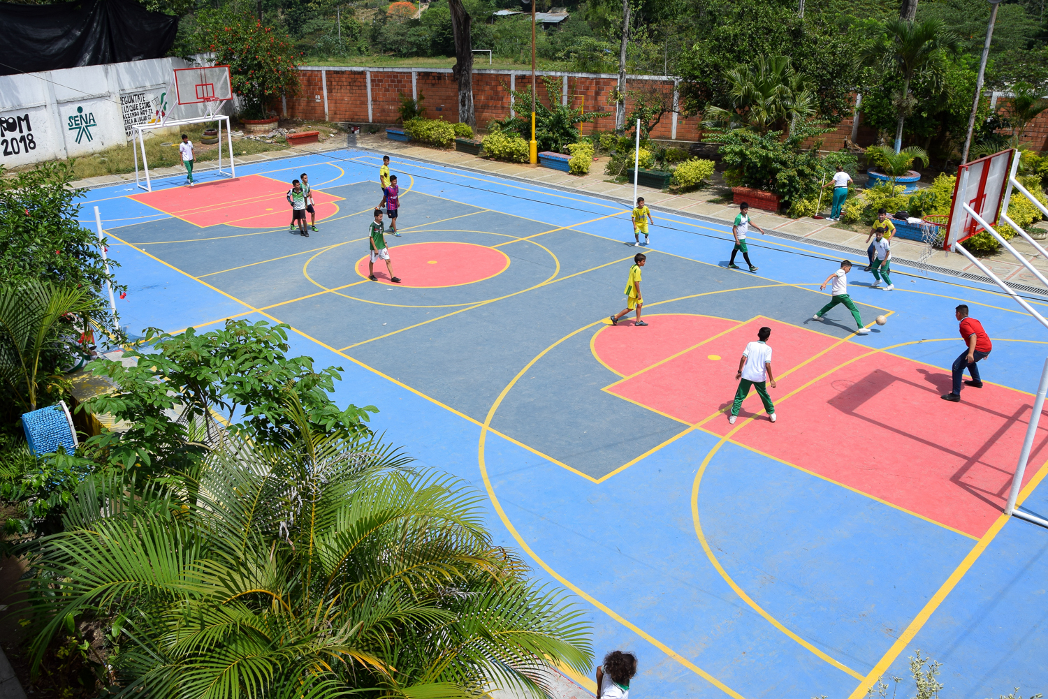 Cancha I.E Rural Vijagual