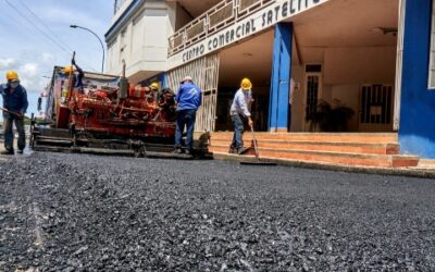 Se recuperó la malla vial en el sector de la Plaza Satélite