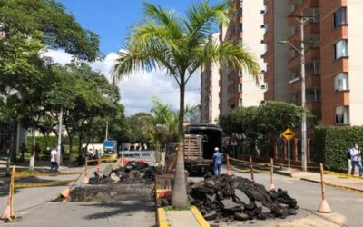 Alcaldía construye reductores de velocidad en tres barrios de Bucaramanga