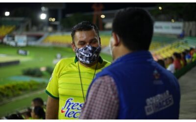 Bucaramanga vivió el fútbol en paz