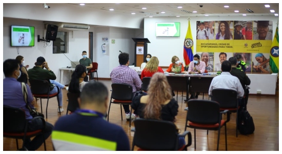 Se realizó segunda sesión del Consejo Municipal de Paz de Bucaramanga