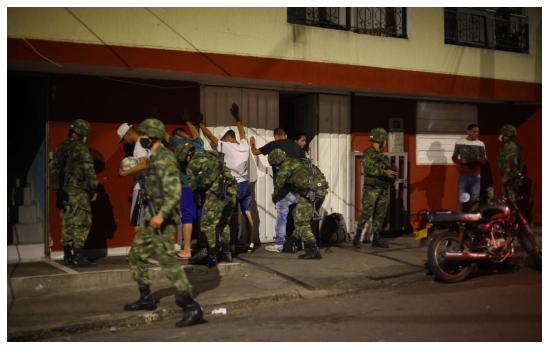 56 personas capturadas en Bucaramanga
