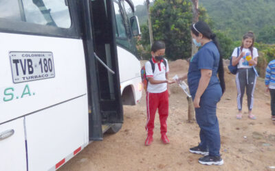 Transporte Escolar, un servicio que le lleva bienestar a los estudiantes de la zona rural