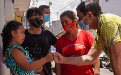 “Tenemos un Alcalde que está en los barrios y no encerrado en la oficina”