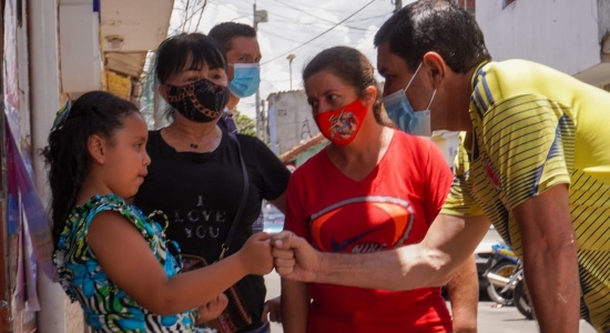 “Tenemos un Alcalde que está en los barrios y no encerrado en la oficina”