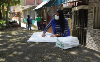 ‘Avanzada ambiental’ llegó al barrio El Sol para incentivar el reciclaje