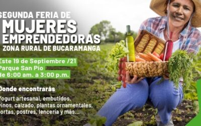 Apoya este domingo a las mujeres emprendedoras del sector rural en el Parque San Pío