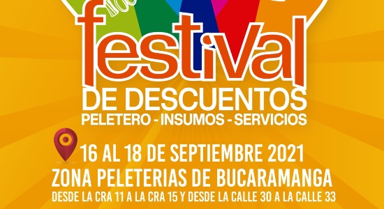 Del 16 al 18 de septiembre participe del Festival Peletero, Insumos y Servicios