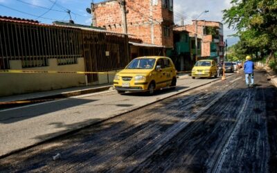 Se recupera 1 kilómetro de vía en la Transversal Metropolitana, cerca al Mercado Campesino