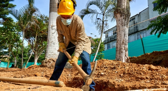 Se inició la transformación del Parque Los Héroes en Bucaramanga