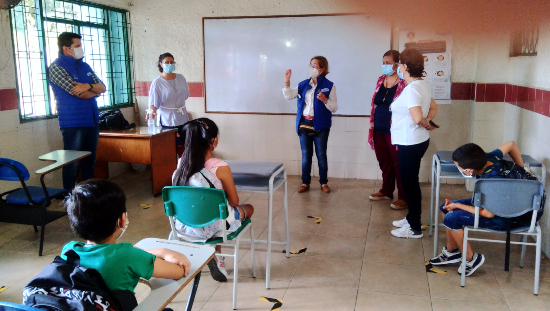 Colegio El Pilar incentiva el regreso a la presencialidad
