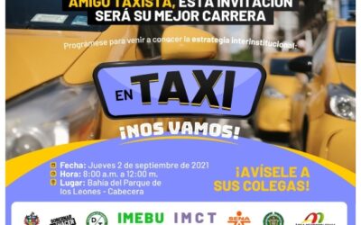 ¡En taxi nos vamos!: la apuesta para fortalecer al gremio ‘amarrillo’