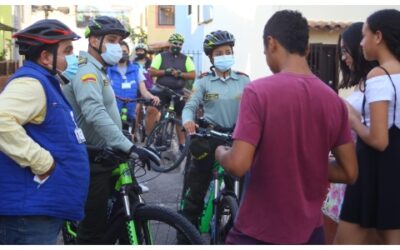 Pedaleando por la sana convivencia y la seguridad