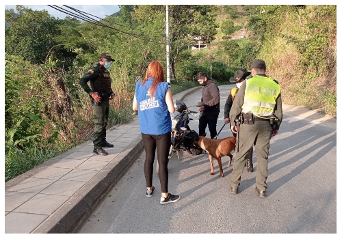 Se refuerzan los controles y patrullajes en el Corregimiento 2