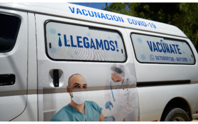 Unidades Móviles de Vacunación, contra el Covid – 19, se tomaron el campo bumangués