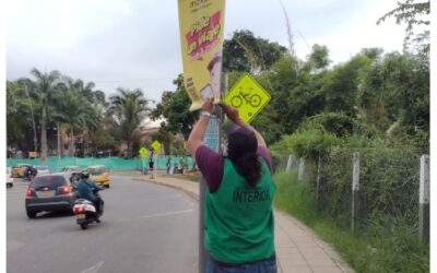 Más de 500 avisos de publicidad ilegal han sido desmontados por la Alcaldía