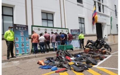 Los 23 golpes propinados a las bandas criminales en Bucaramanga