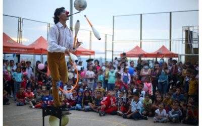 Gestores de Convivencia han llevado felicidad a más de 800 niños en la celebración del Halloween