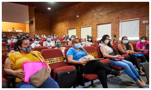 Fotografía: Mauro Rodríguez / Prensa Alcaldía de Bucaramanga. Inscripciones Familias en Acción.