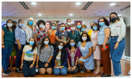 Fotografía: Cristian luna / Prensa Alcaldía de Bucaramanga. Rigoberta Menchú en Bucaramanga.