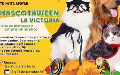 Viva este fin de semana, en La Victoria, la Feria de Disfraces y Emprendimiento ‘Mascotaween’