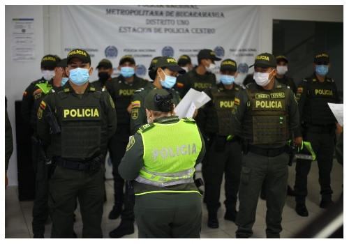 Alcaldía dotó de 398 chalecos antibalas a la Policía