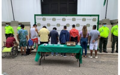 Cayó banda que comercializaba estupefacientes en entornos escolares y parques